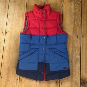 Roxy Colorblock Puffy Vest